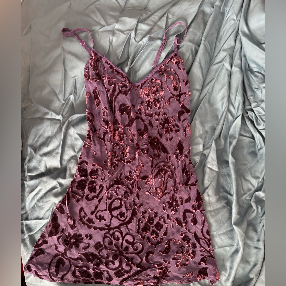 Victoria's Secret Purple Lace Slip